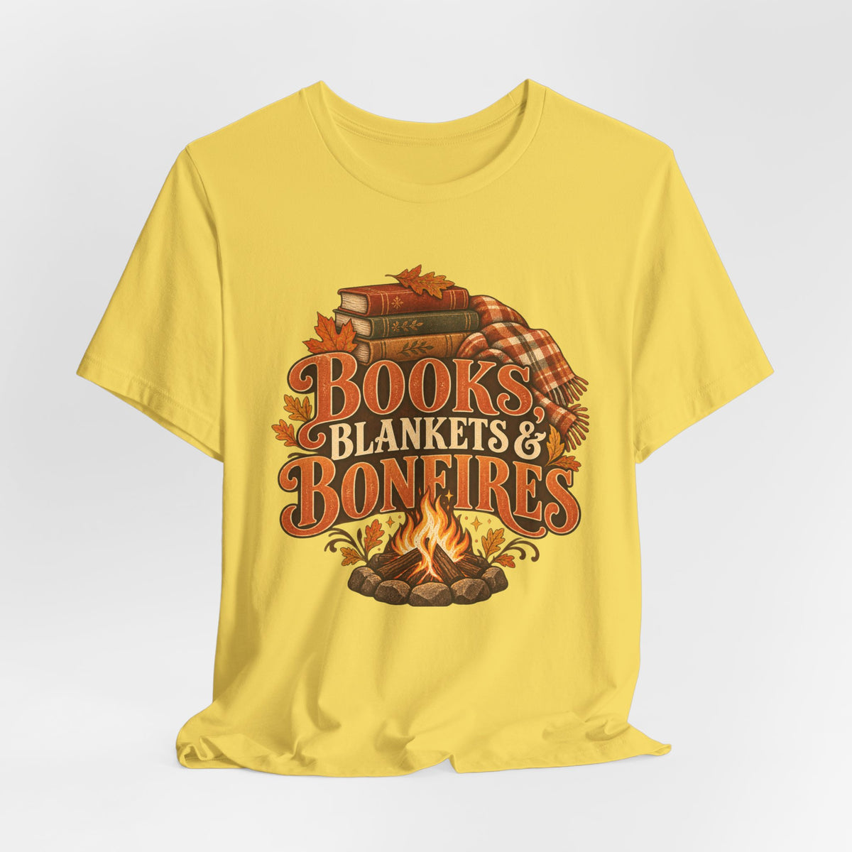 Books, Blankets & Bonfires T Shirt