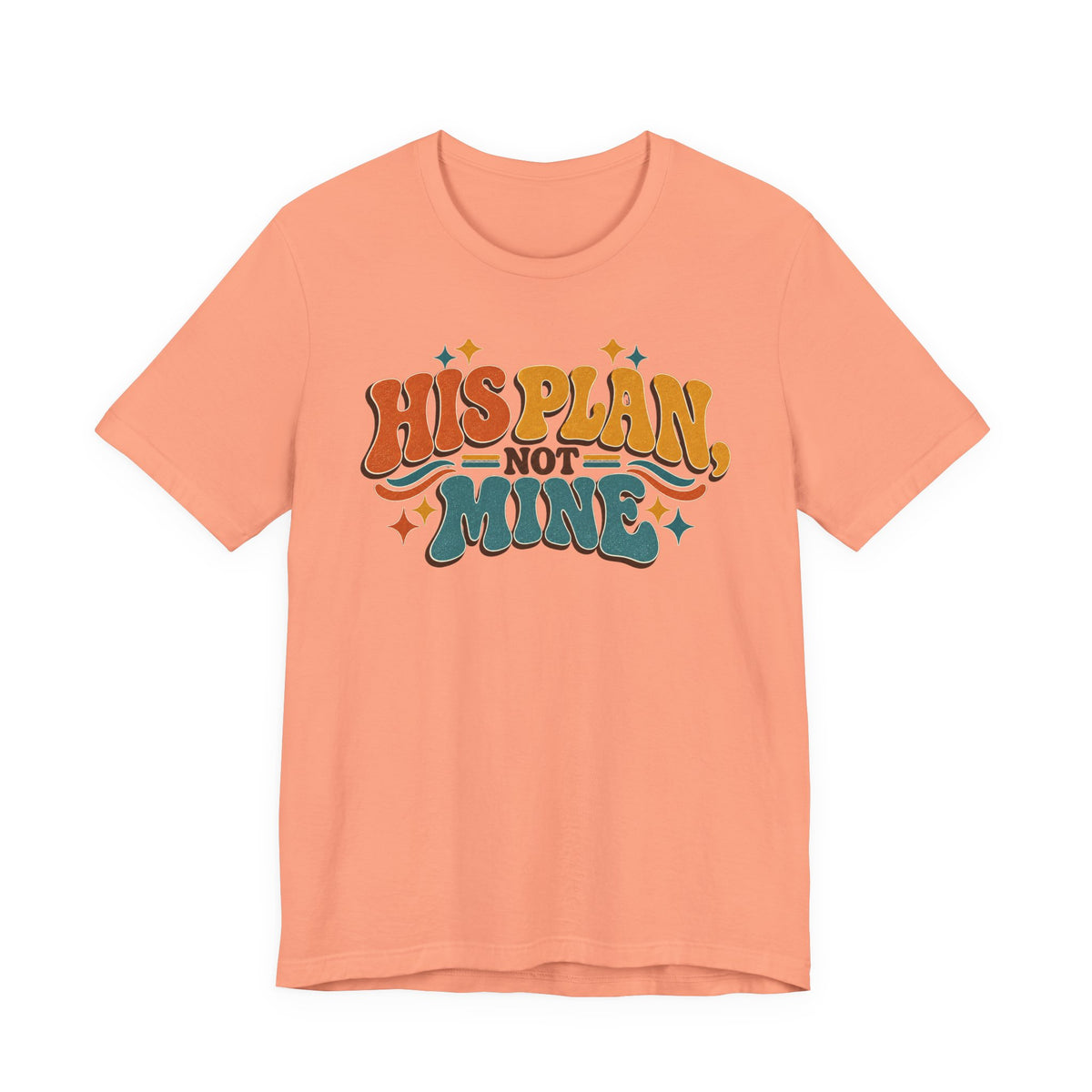 His Plan Not Mine Retro t shirt