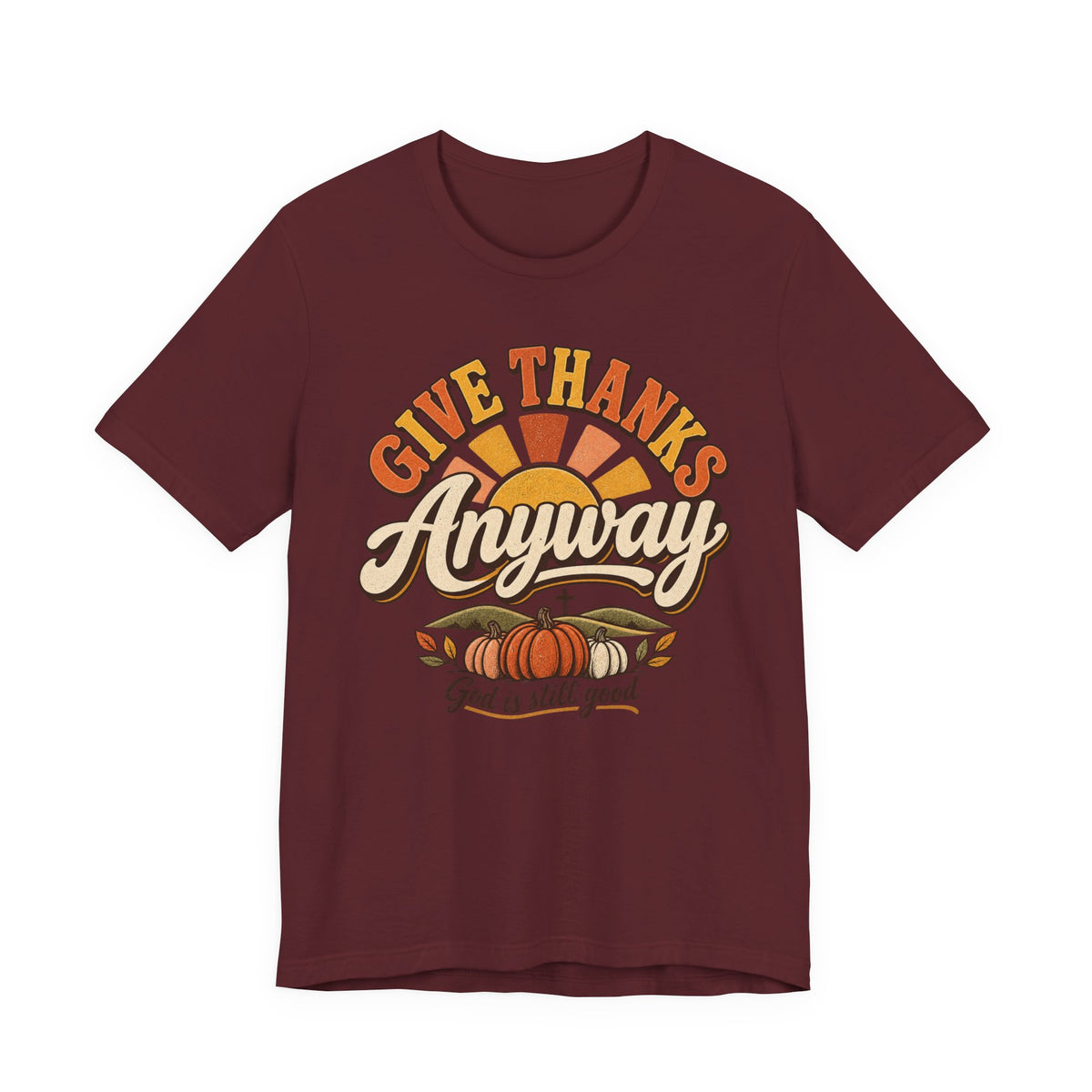 Fall Pumpkin Christian Graphic T-Shirt