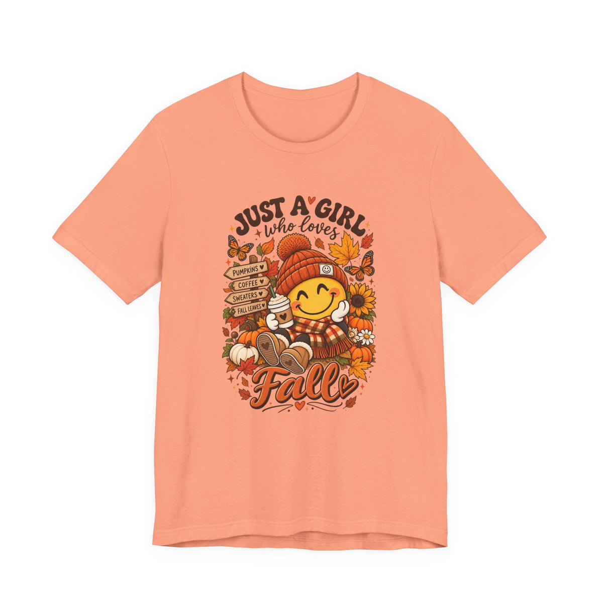 Just A Girl Who Loves Fall T-Shirt
