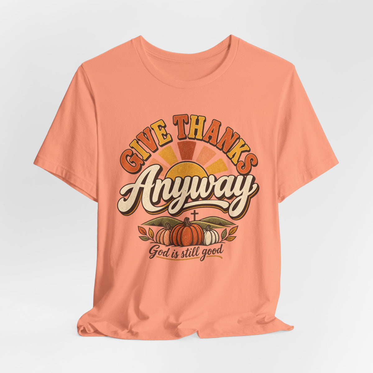 Fall Pumpkin Christian Graphic T-Shirt