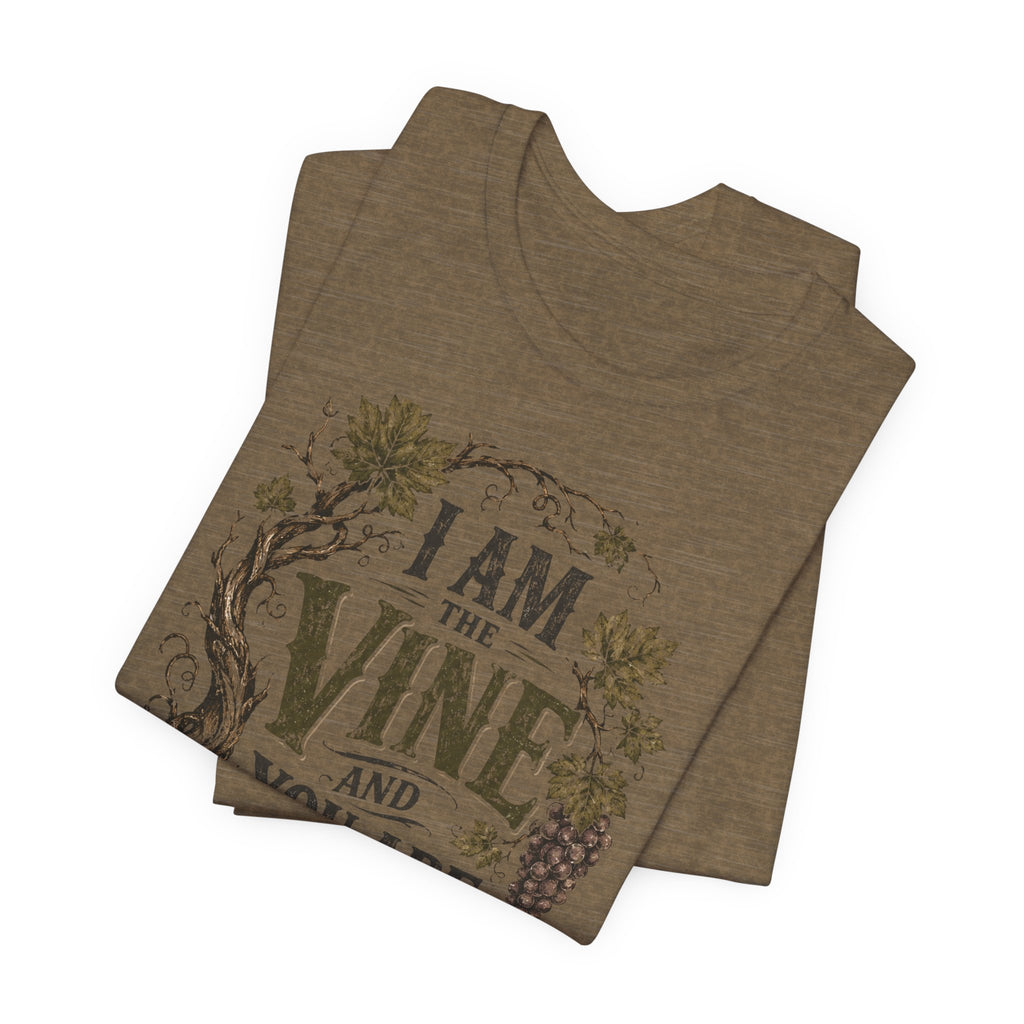 "I Am the Vine and You Are the Branches" T shirt