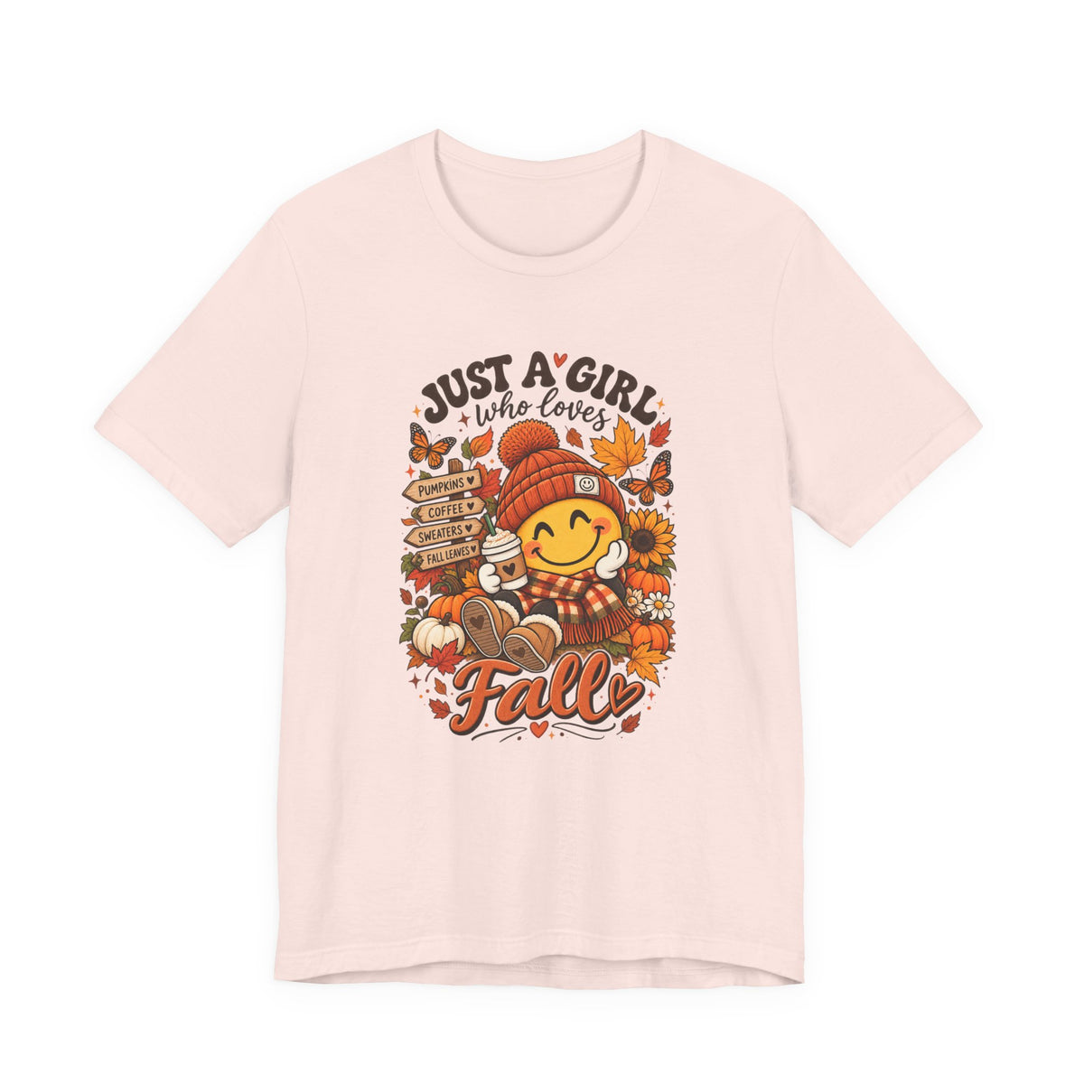 Just A Girl Who Loves Fall T-Shirt