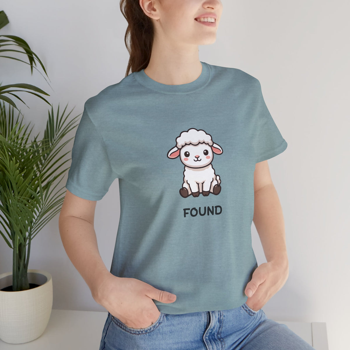 Found Lamb Graphic Tee — Cute Sheep Shirt