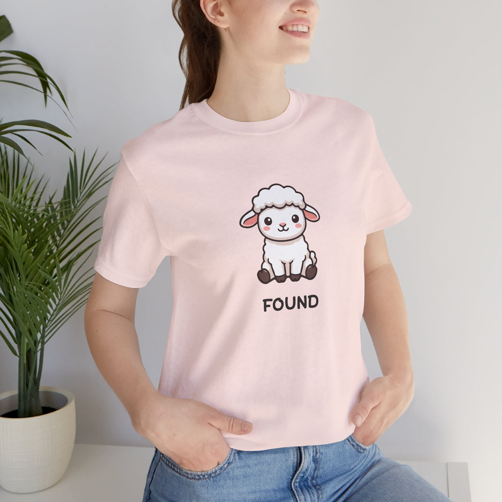 Found Lamb Graphic Tee — Cute Sheep Shirt