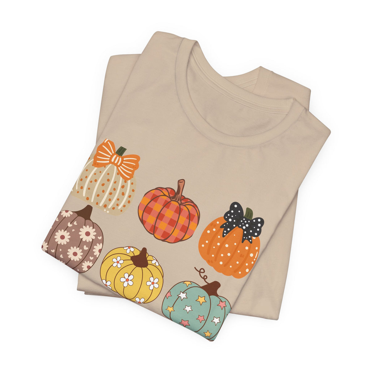 Cute Fall Pumpkins Graphic T-Shirt