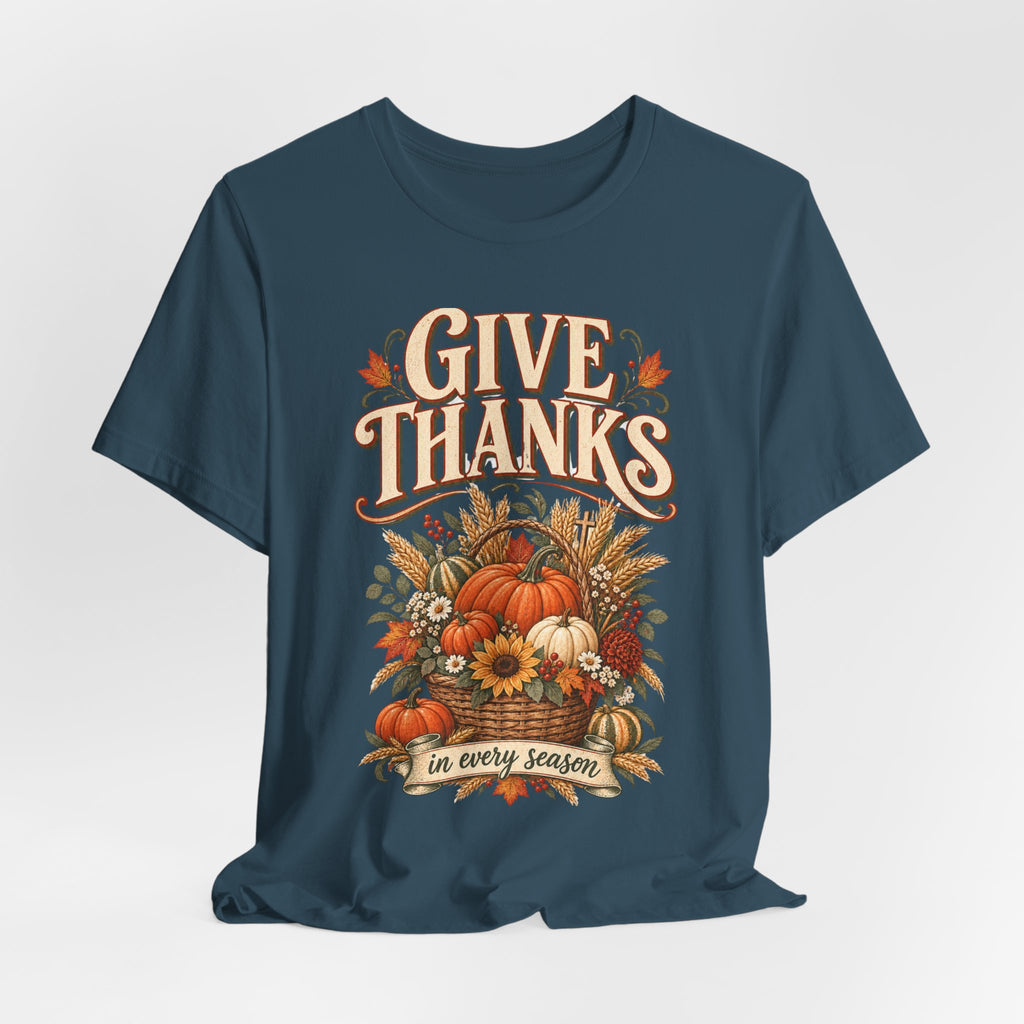 Give Thanks Pumpkin T Shirt