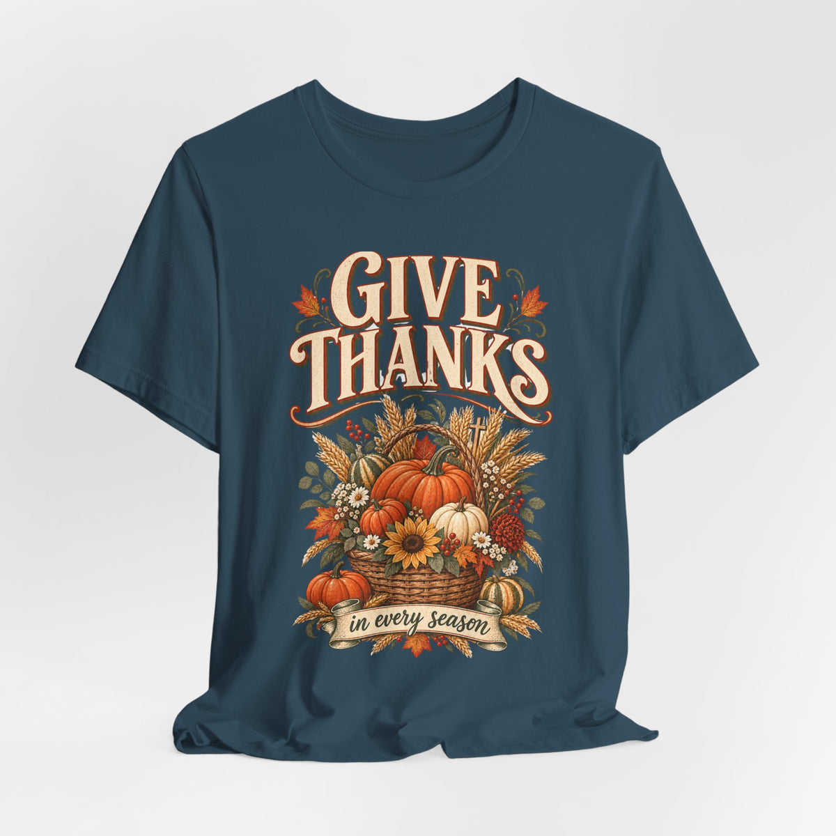 Give Thanks Pumpkin T Shirt