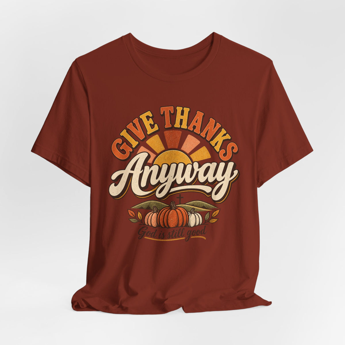 Fall Pumpkin Christian Graphic T-Shirt
