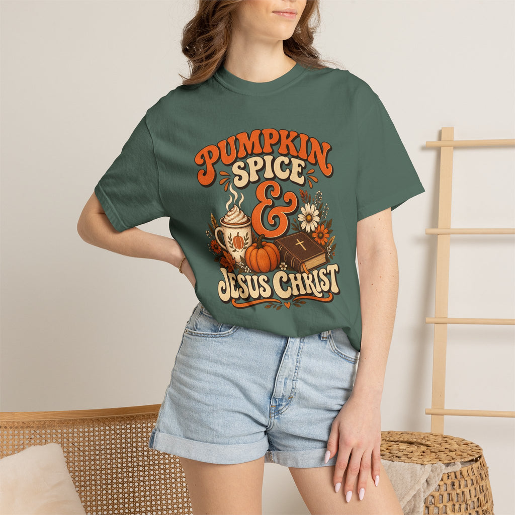 Pumpkin Spice & Jesus Christ T-Shirt