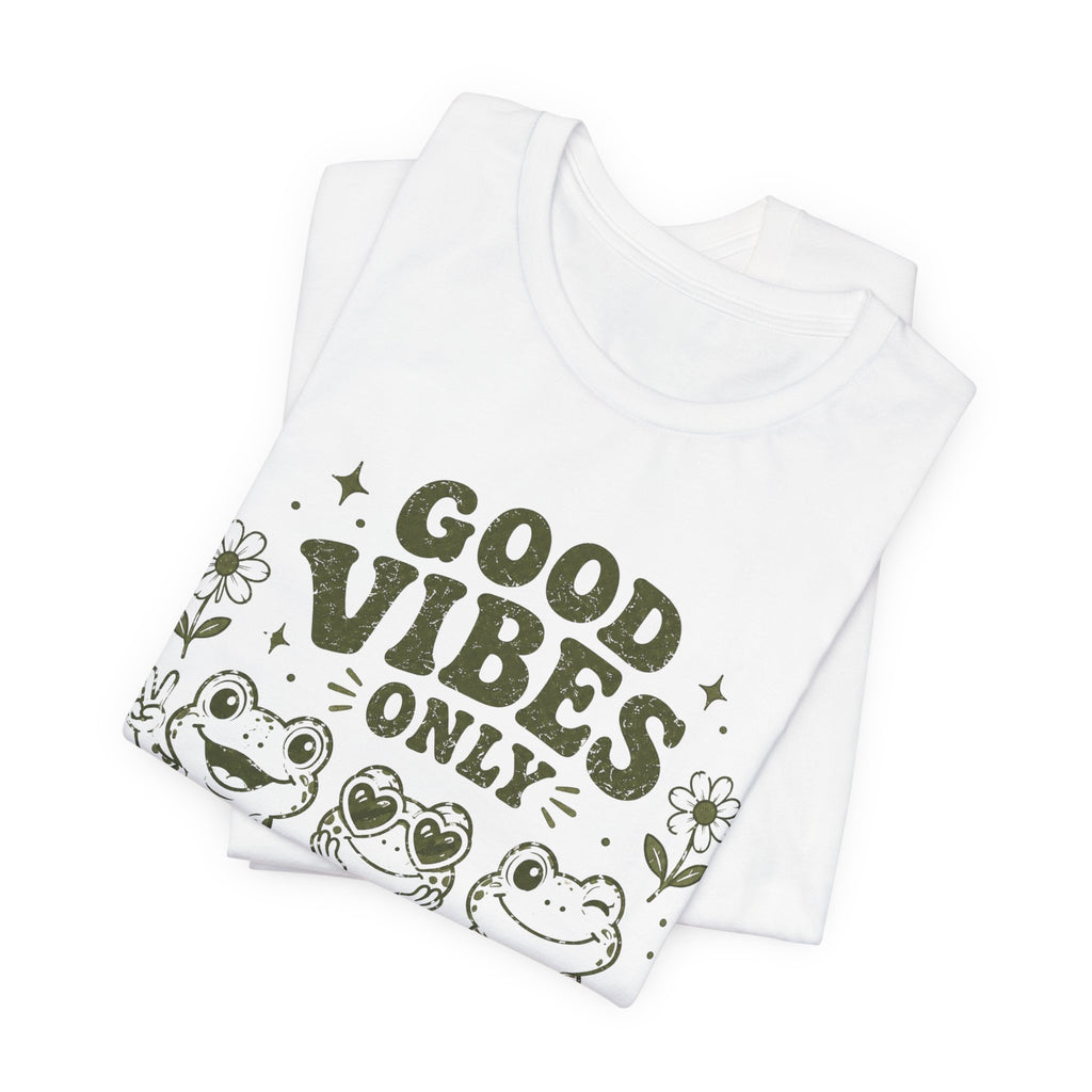Good Vibes Only Frog T-Shirt