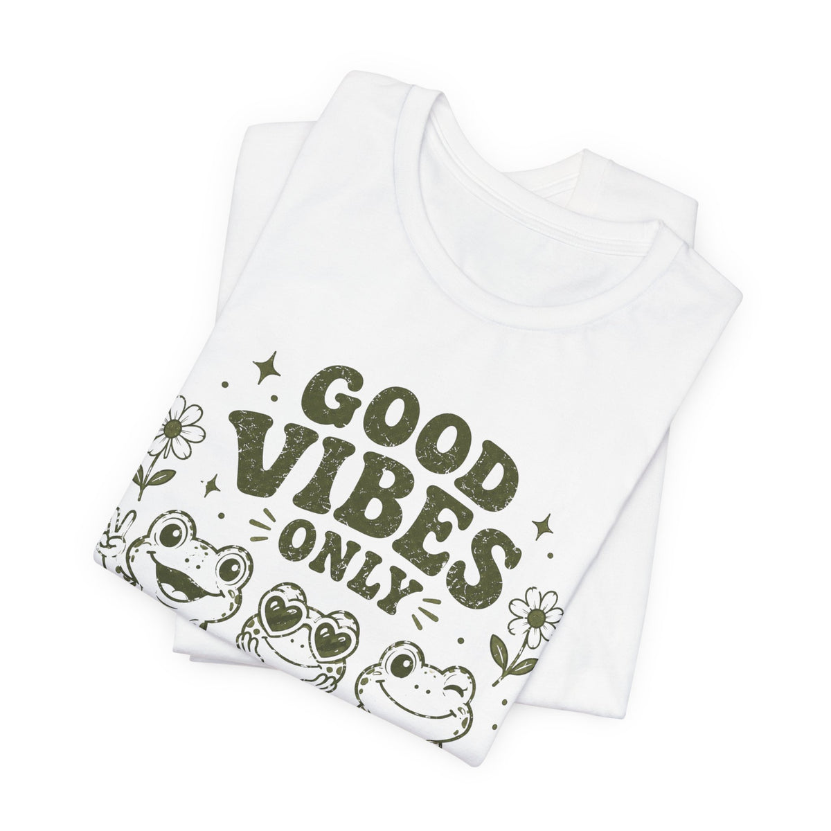 Good Vibes Only Frog T-Shirt