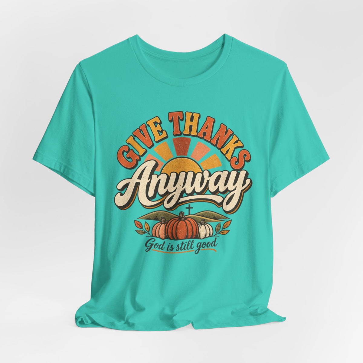 Fall Pumpkin Christian Graphic T-Shirt