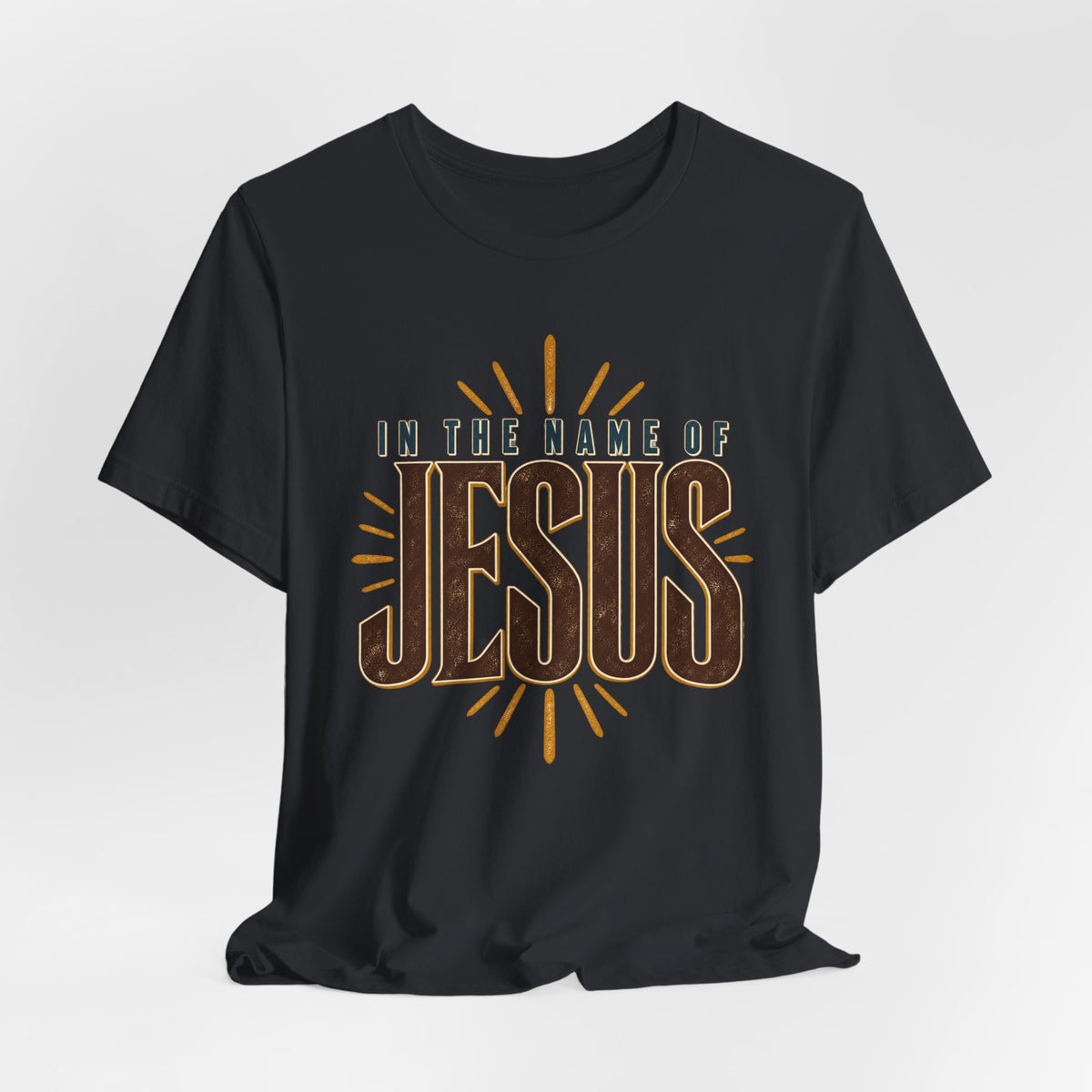 In The Name of Jesus T-Shirt — Inspirational Christian Faith Tee