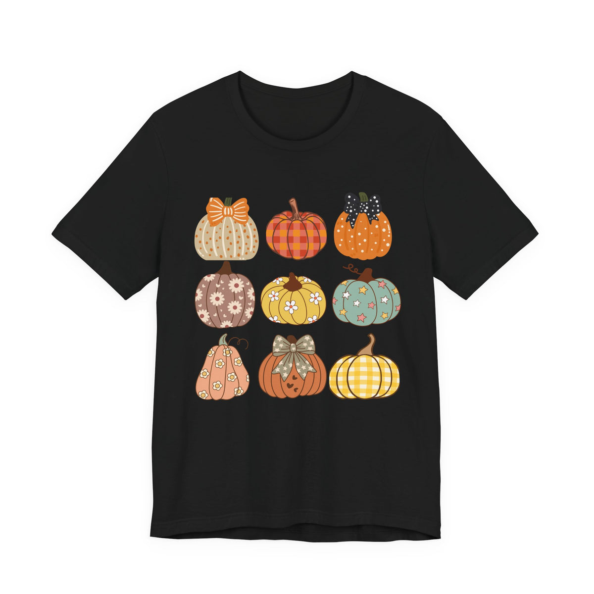 Cute Fall Pumpkins Graphic T-Shirt