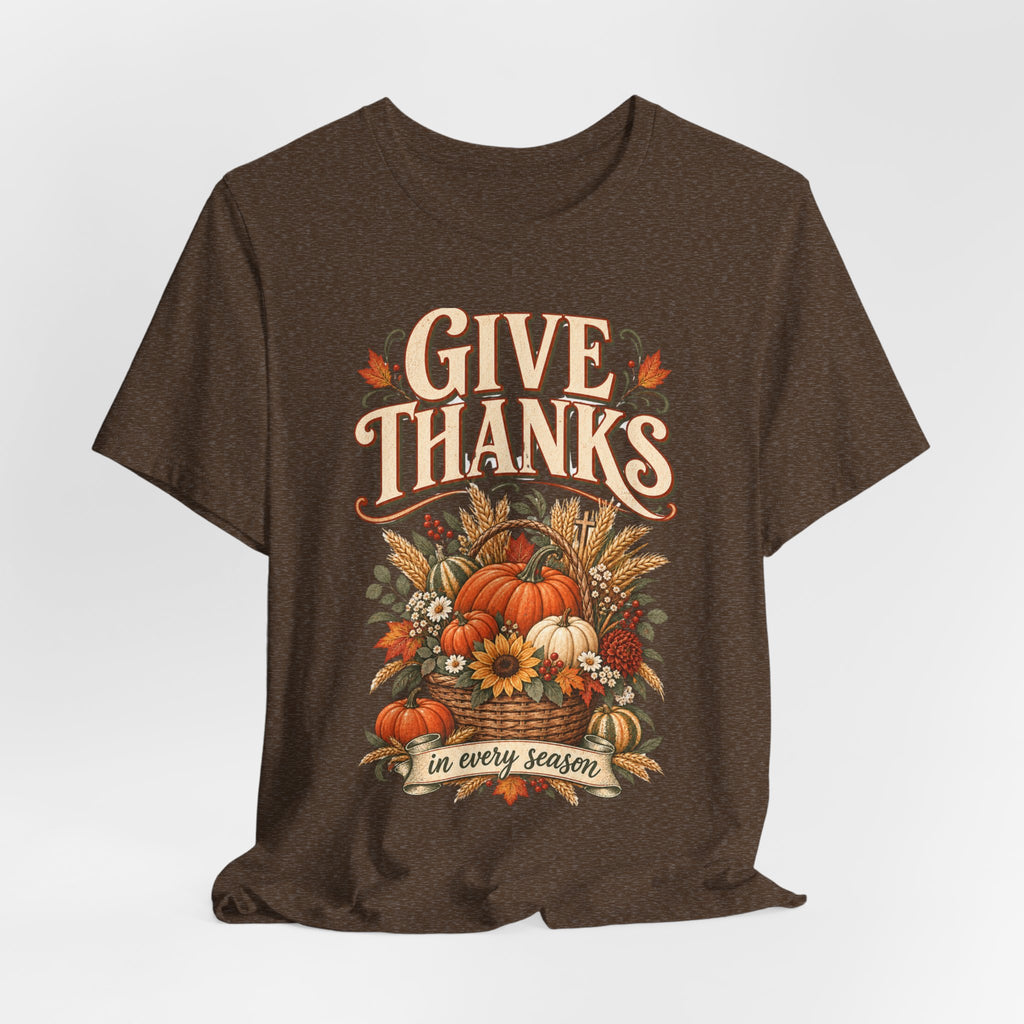 Give Thanks Pumpkin T Shirt