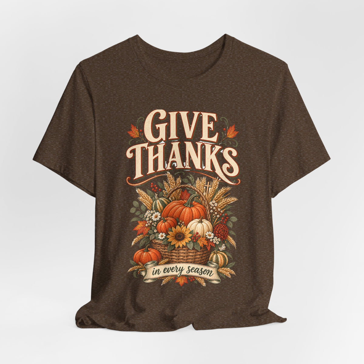 Give Thanks Pumpkin T Shirt