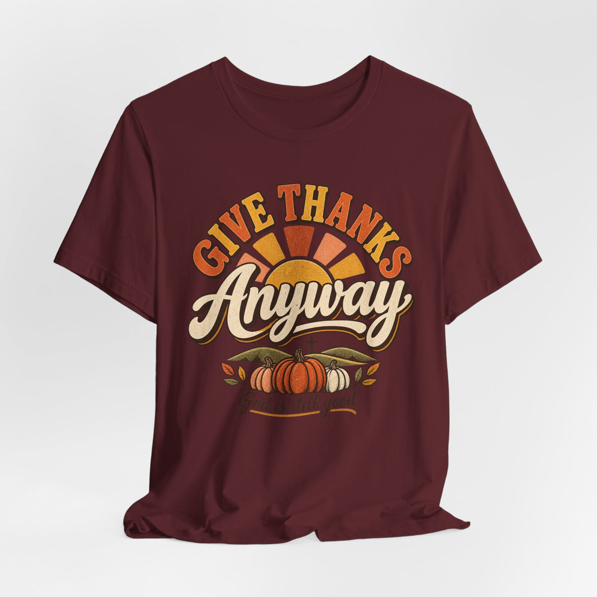 Fall Pumpkin Christian Graphic T-Shirt
