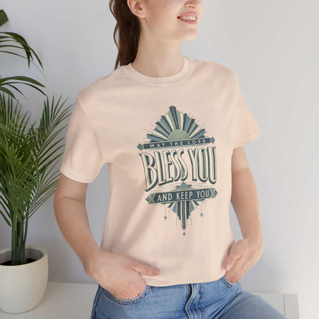 Bless You and Keep You T-Shirt — Vintage Faith Graphic Tee