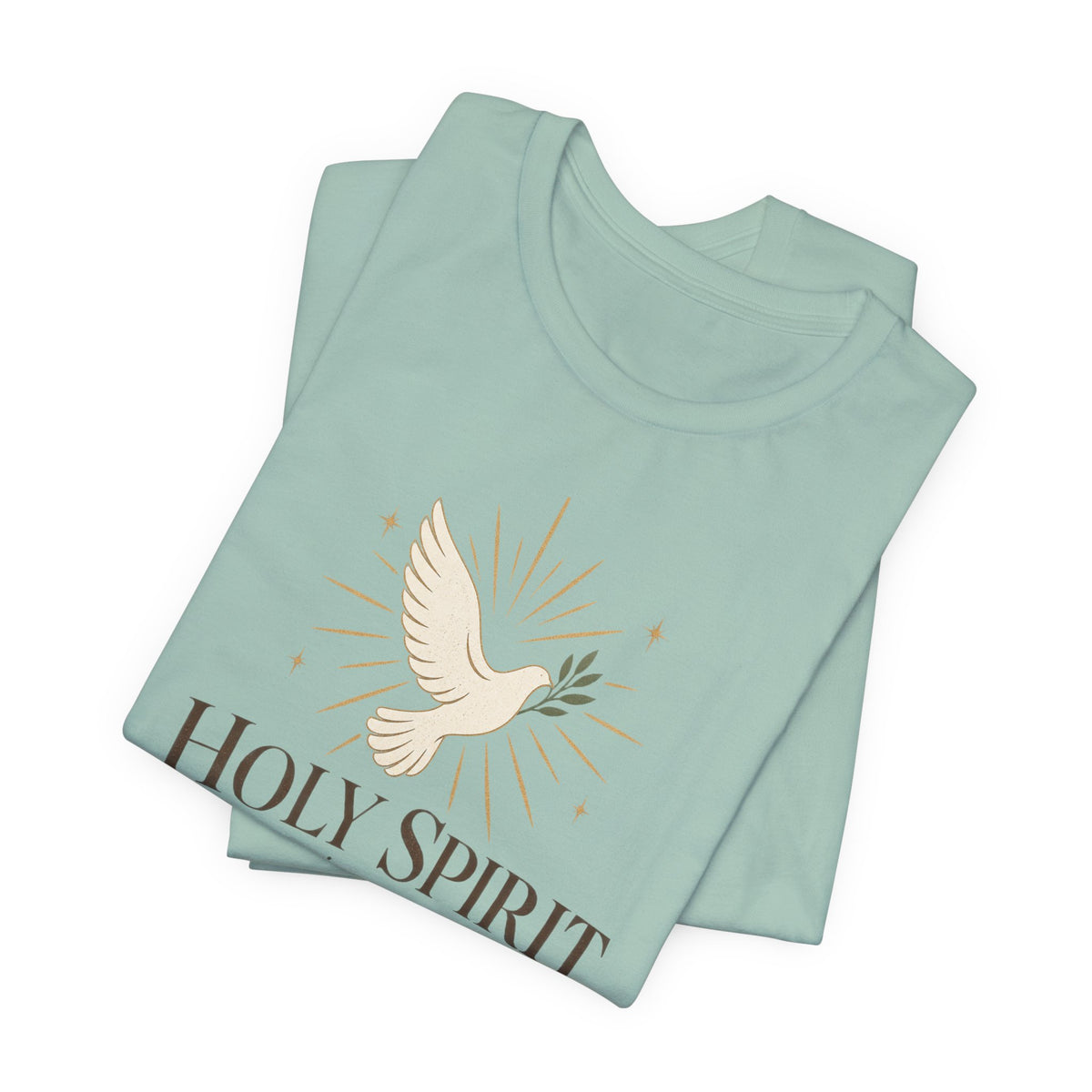 "Holy Spirit, give me Enlightenment" Christian Faith T-Shirt