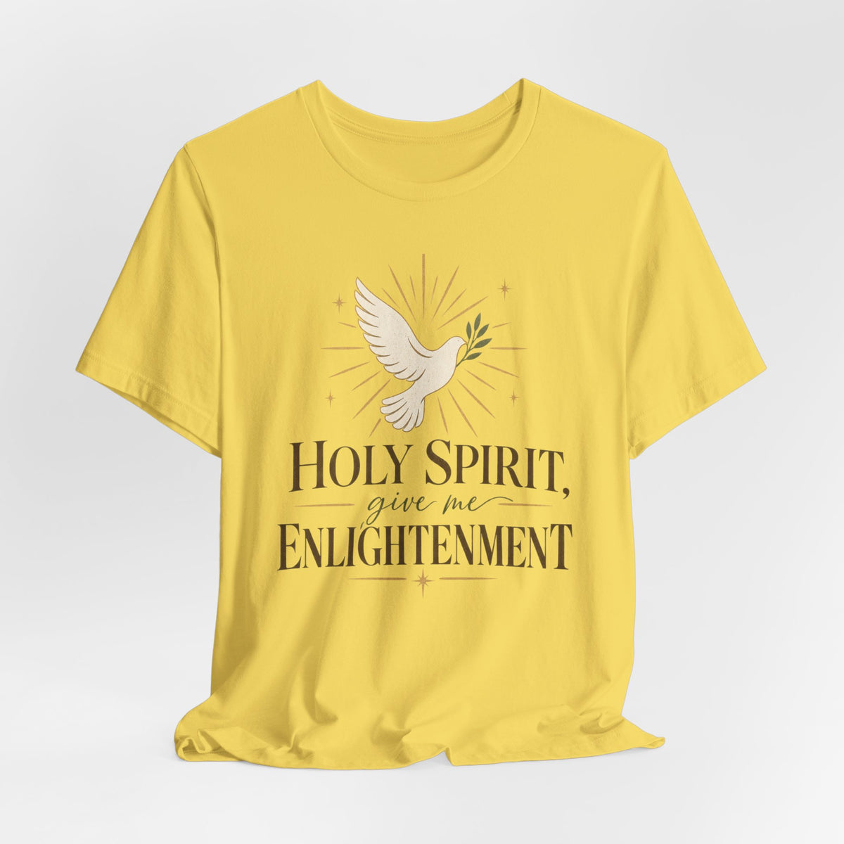 "Holy Spirit Give Me Enlightenment" T shirt