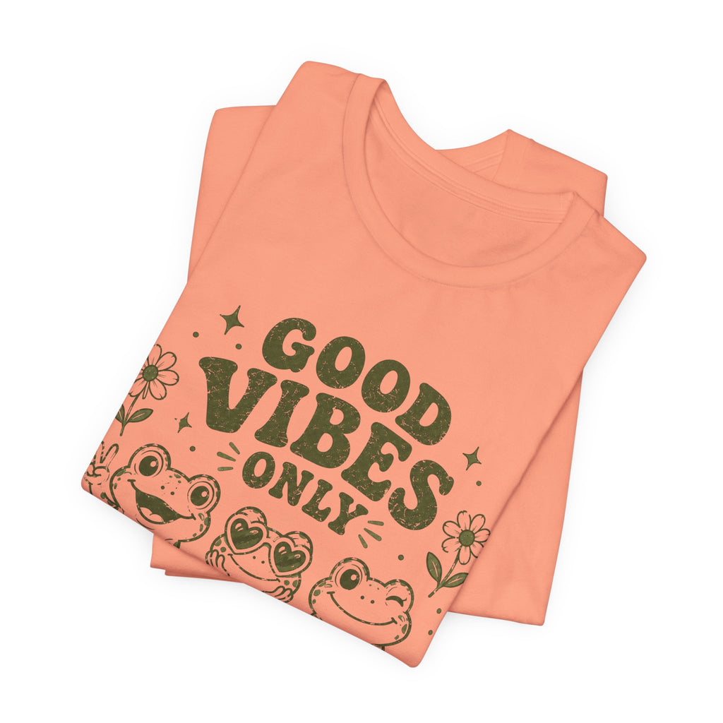 Good Vibes Only Frog T-Shirt
