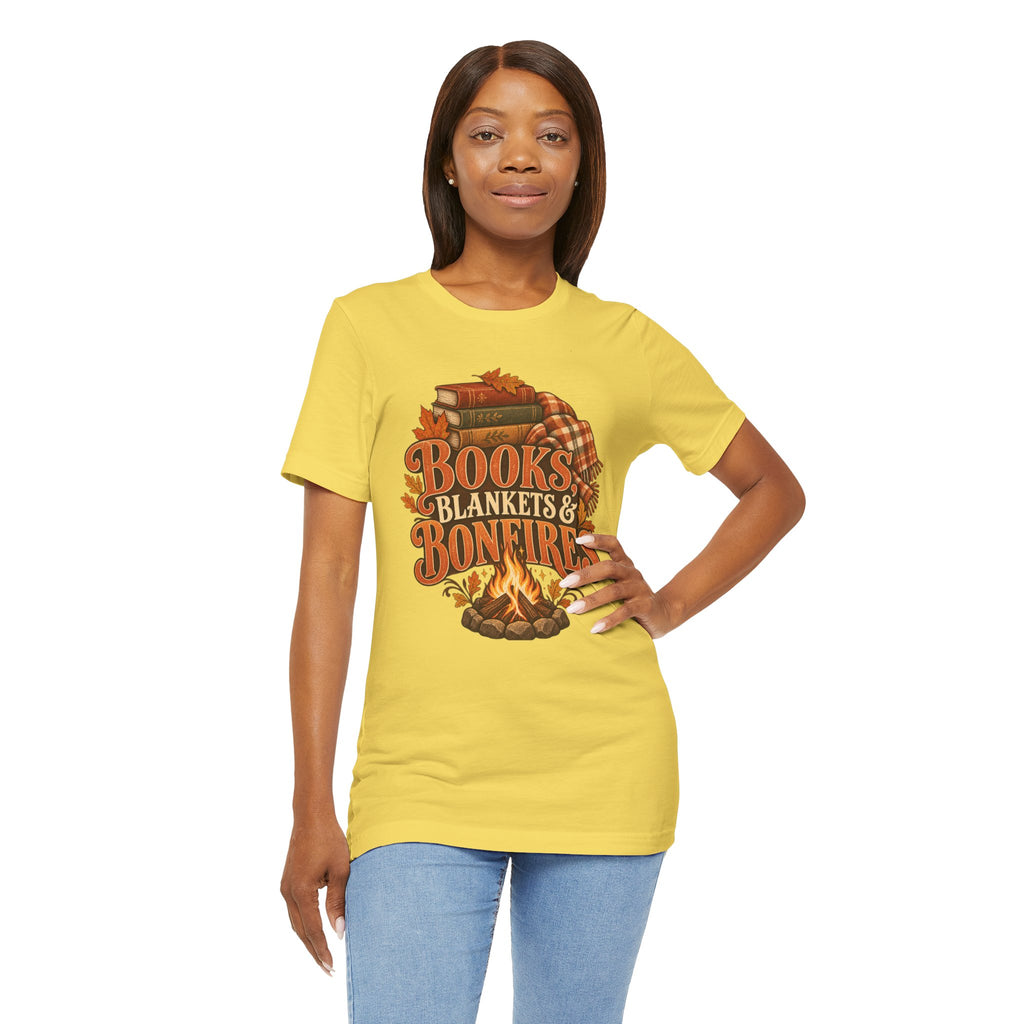 Books, Blankets & Bonfires T Shirt