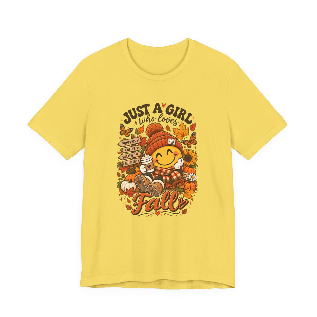 Just A Girl Who Loves Fall T-Shirt