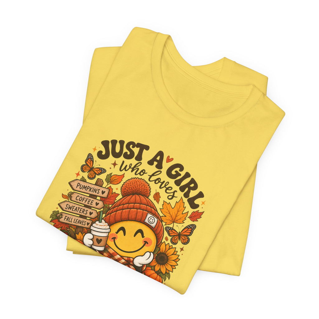 Just A Girl Who Loves Fall T-Shirt