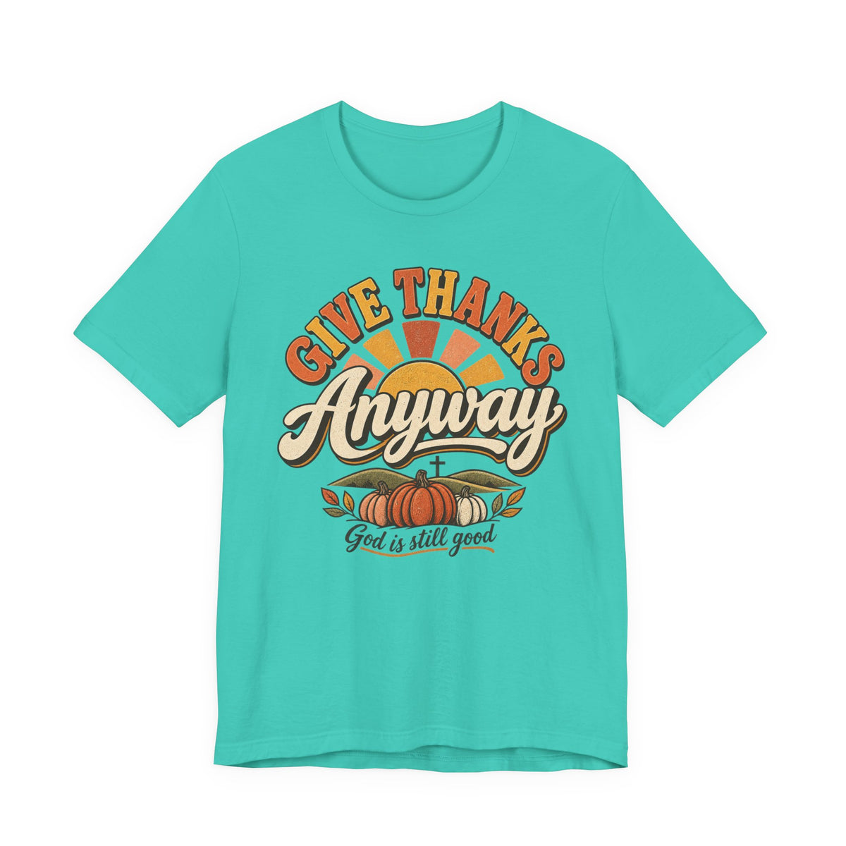 Fall Pumpkin Christian Graphic T-Shirt