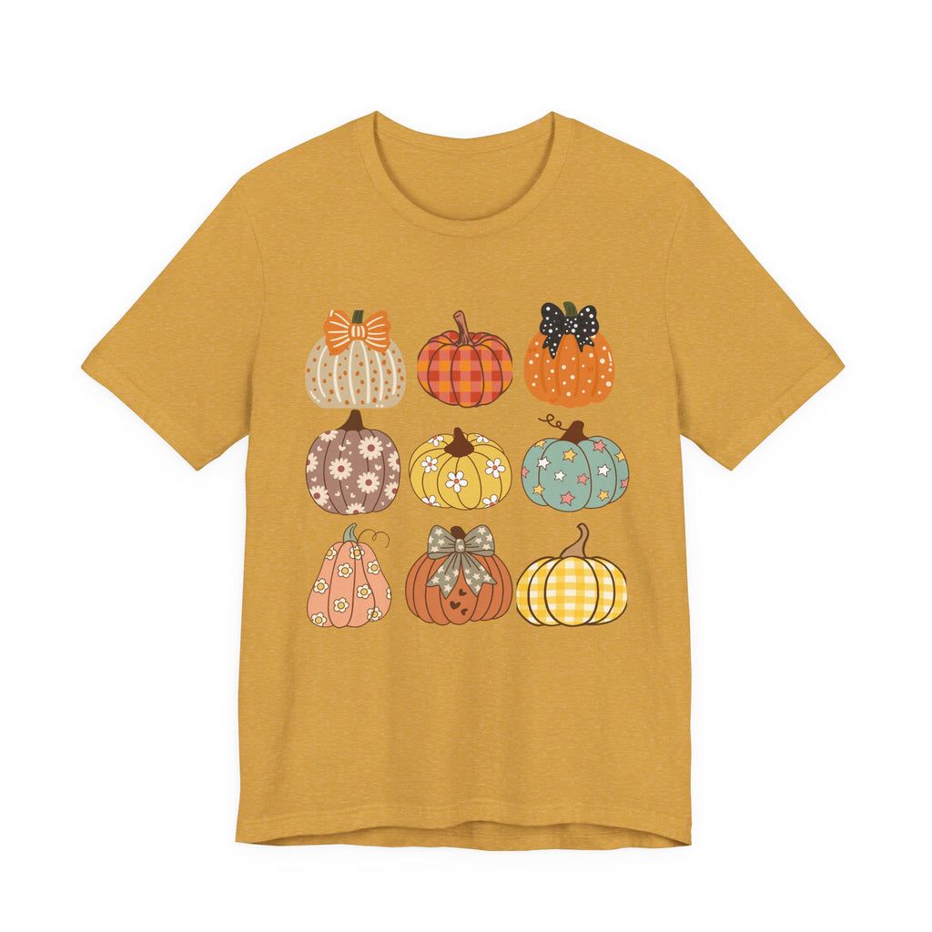 Cute Fall Pumpkins Graphic T-Shirt