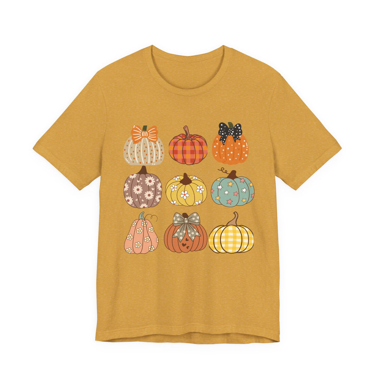 Cute Fall Pumpkins Graphic T-Shirt