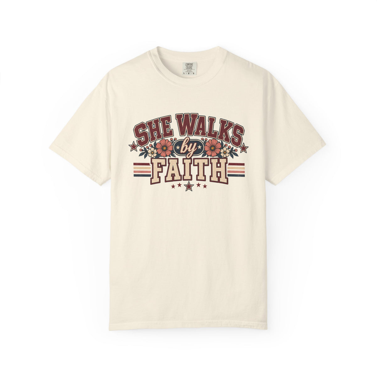She walks by Faith T-shirt