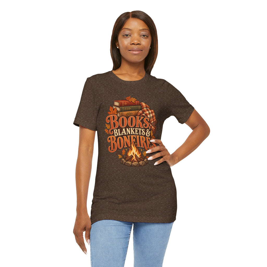 Books, Blankets & Bonfires T Shirt