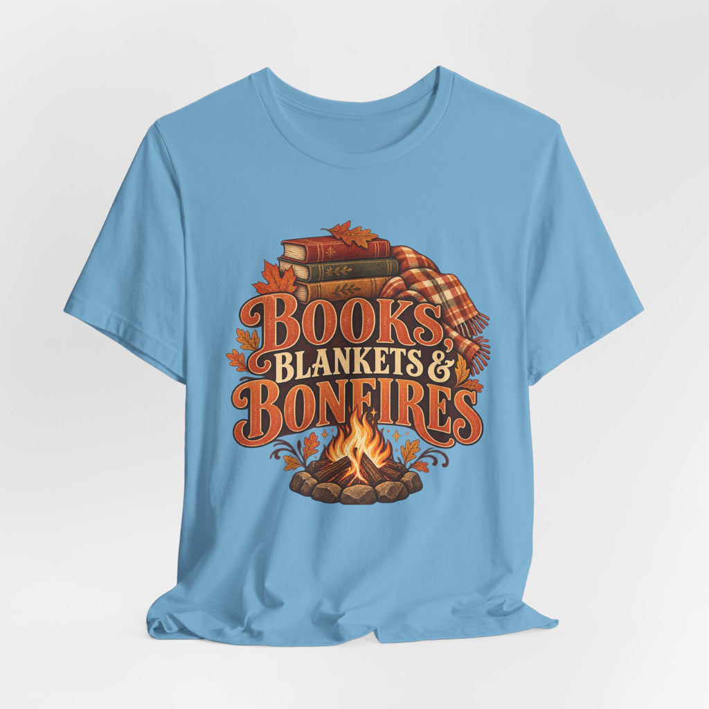 Books, Blankets & Bonfires T Shirt