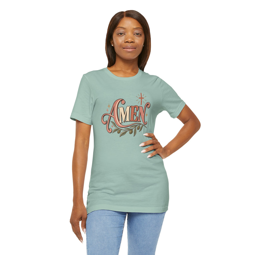 Amen Retro Script T-Shirt