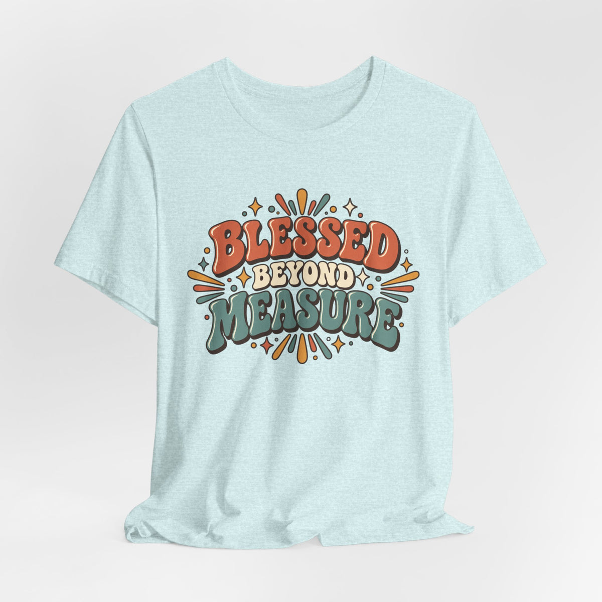 Blessed Beyond Measure  — Retro Faith Graphic T-Shirt