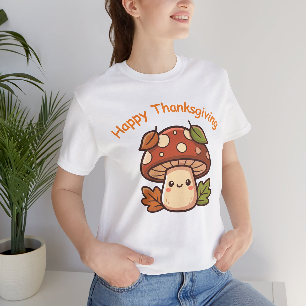 Happy Thanksgiving Mushroom T Shirt
